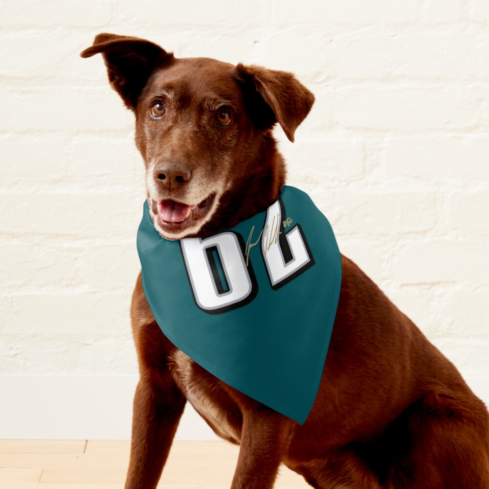 Jason Kelce 62 Eagles Pet Bandana by fezztee