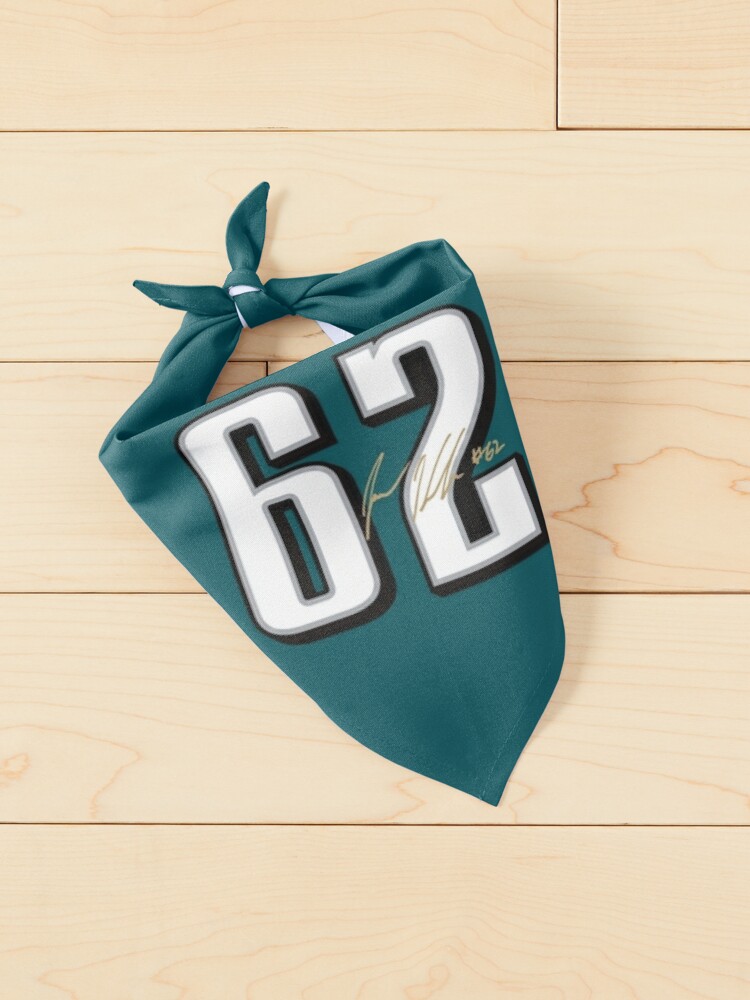 Jason Kelce 62 Eagles Pet Bandana by fezztee