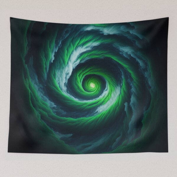 Item preview, Green Vortex designed and sold by TondoMeander.