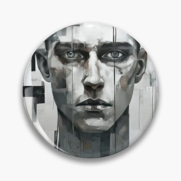 Item preview, Haunting Zombie Portrait Bauhaus Art designed and sold by ArtificialGenes.