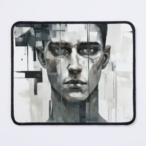 Item preview, Haunting Zombie Portrait Bauhaus Art designed and sold by ArtificialGenes.