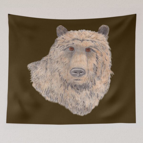 Item preview, A Bear Portrait designed and sold by sandrahlee.