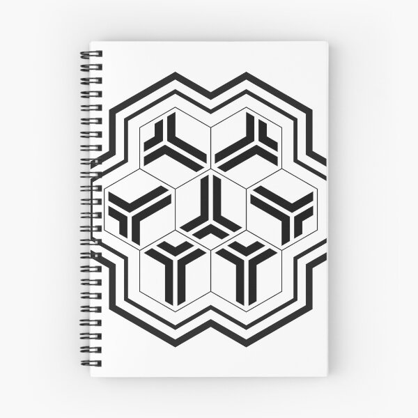 Item preview, Centered hexagon abstraction designed and sold by arkantus.
