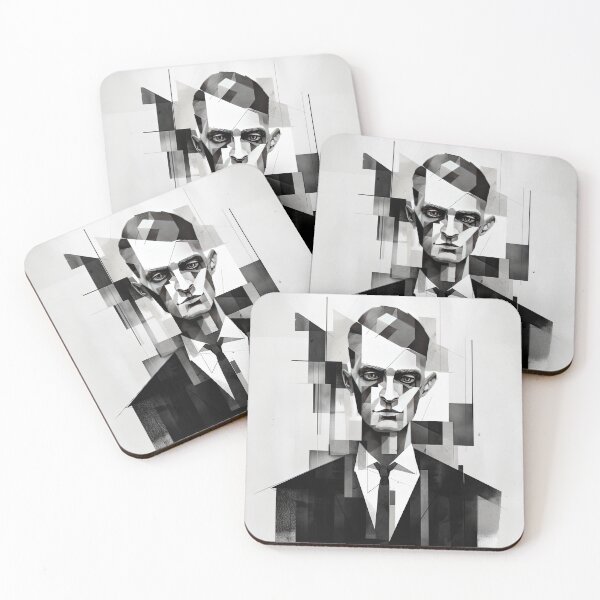 Item preview, Haunting Zombie Portrait Bauhaus Art designed and sold by ArtificialGenes.