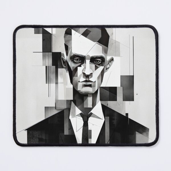 Item preview, Haunting Zombie Portrait Bauhaus Art designed and sold by ArtificialGenes.