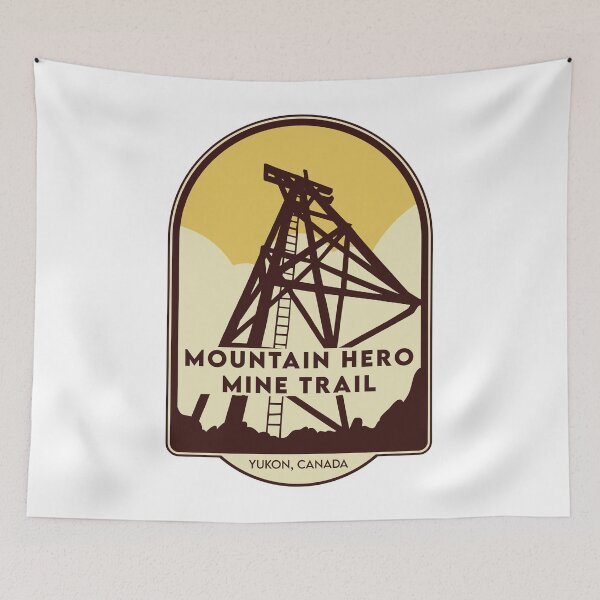 Item preview, Mountain Hero Mine Trail - Yukon, Canada  designed and sold by Moritz Schwäble.