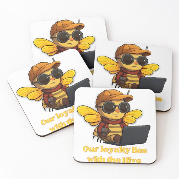 Item preview, Cute Bee Programmer designed and sold by FantasyGate.
