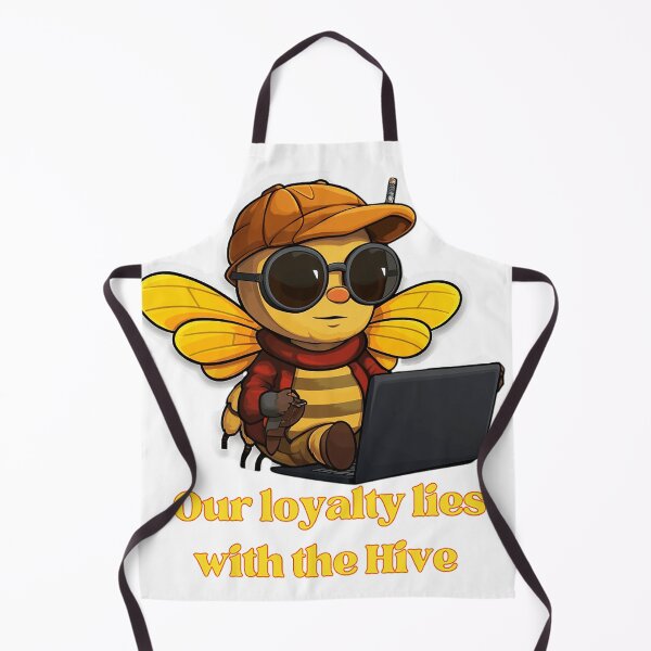 Item preview, Cute Bee Programmer designed and sold by FantasyGate.