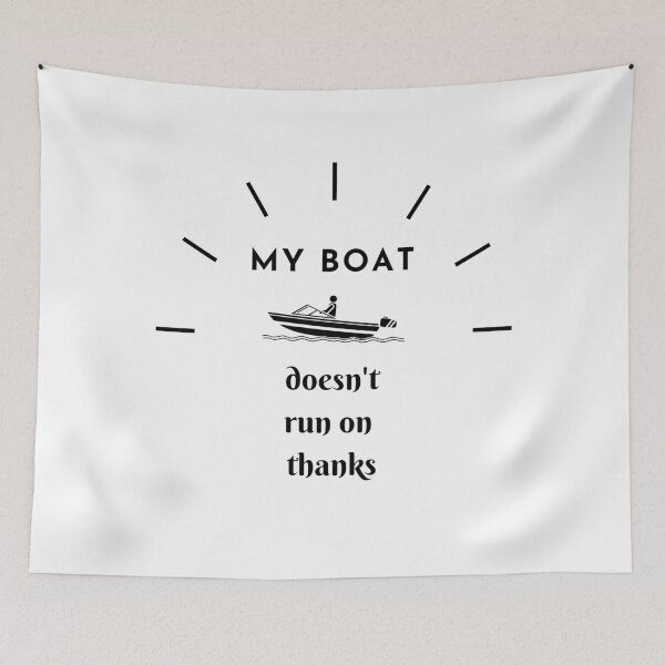 Item preview, mi barco no funciona gracias designed and sold by DESIGNERSSHOPP.