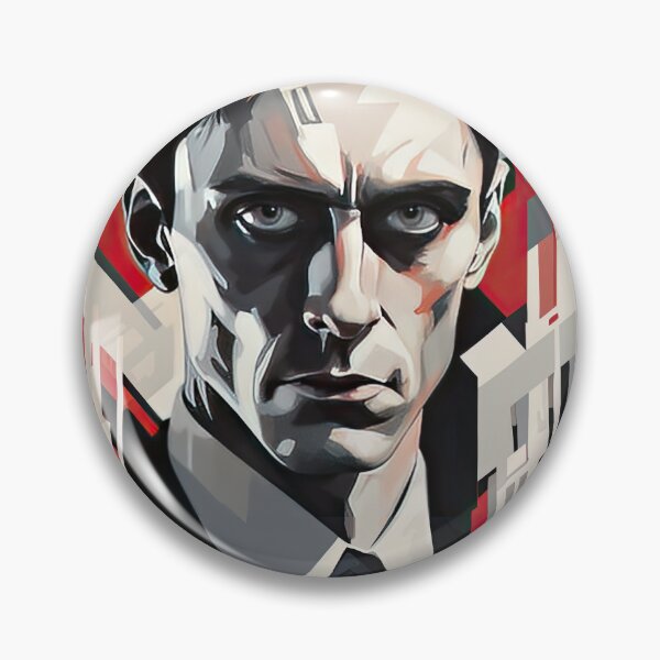 Item preview, Haunting Zombie Portrait Bauhaus Art designed and sold by ArtificialGenes.
