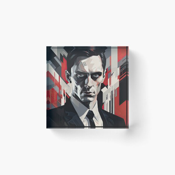 Item preview, Haunting Zombie Portrait Bauhaus Art designed and sold by ArtificialGenes.