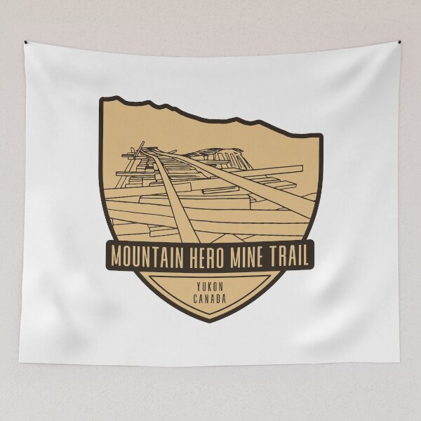 Item preview, Mountain Hero Mine Trail - Yukon, Canada  designed and sold by Moritz Schwäble.