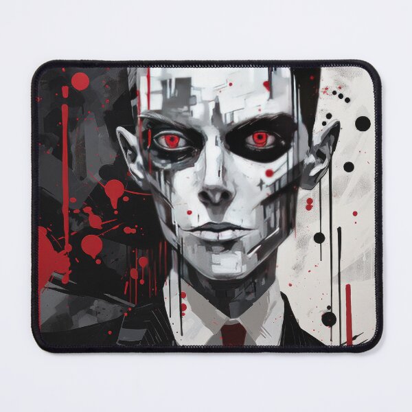 Item preview, Haunting Zombie Portrait Bauhaus Art designed and sold by ArtificialGenes.