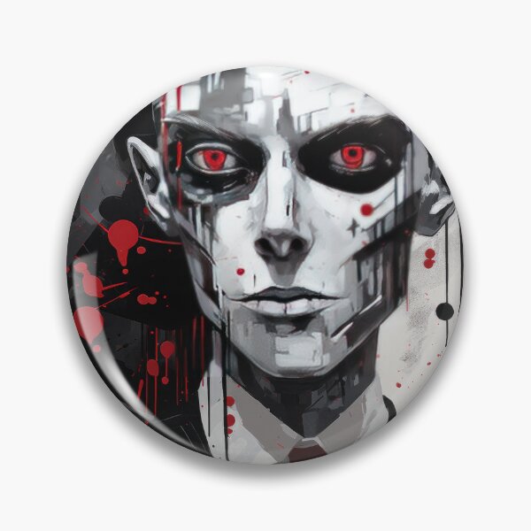Item preview, Haunting Zombie Portrait Bauhaus Art designed and sold by ArtificialGenes.