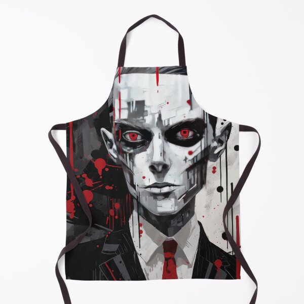 Item preview, Haunting Zombie Portrait Bauhaus Art designed and sold by ArtificialGenes.