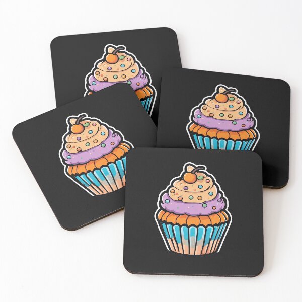 Item preview, Colorful Halloween Cupcake designed and sold by Bilisik.