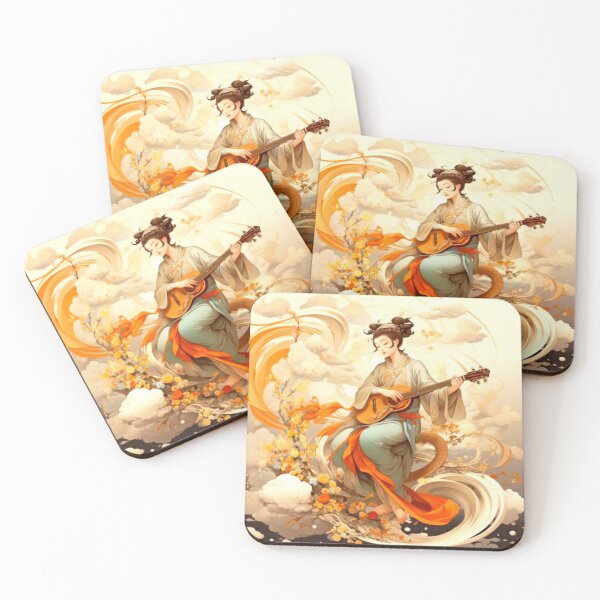 Item preview, Girl playing a guitar clothes designed and sold by loganjafarov.