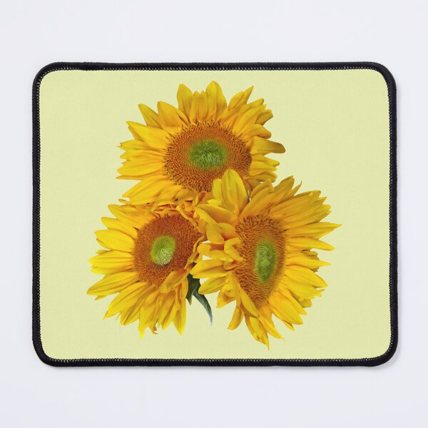 Item preview, Three Golden Sunflowers designed and sold by Susan Savad.