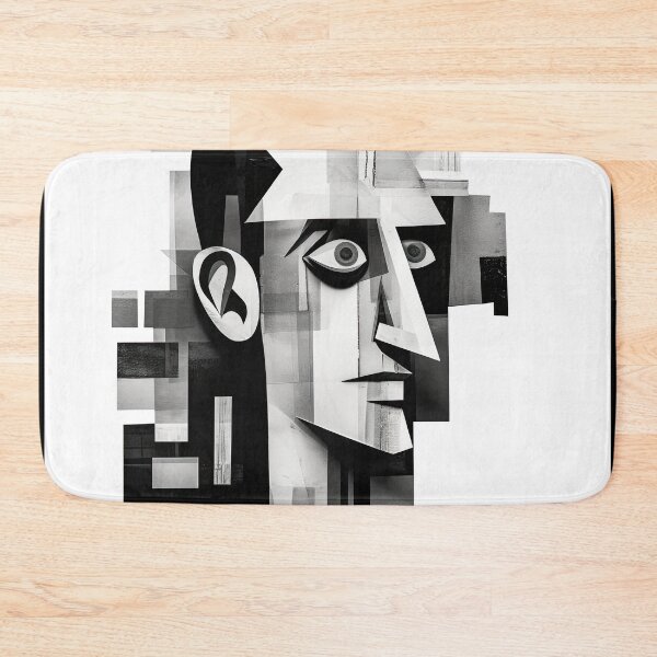Item preview, Haunting Zombie Portrait Bauhaus Art designed and sold by ArtificialGenes.