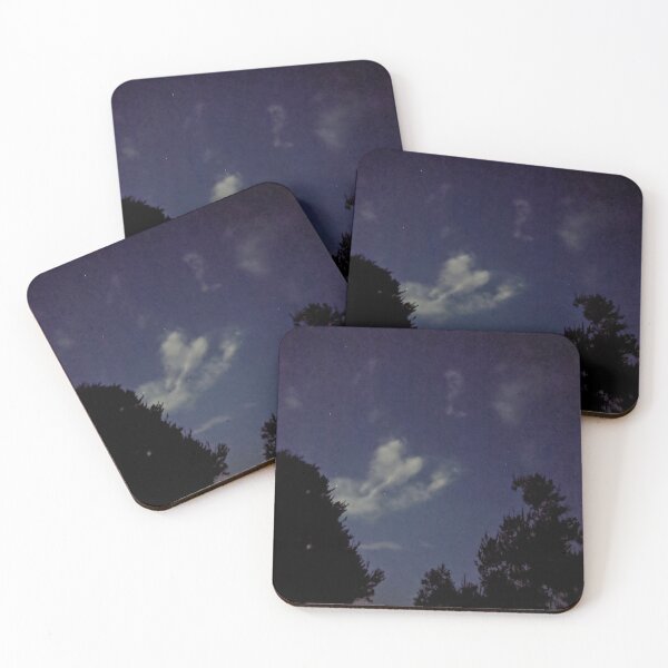 Item preview, Hello Down There - starry cloudy night sky designed and sold by aeolia.