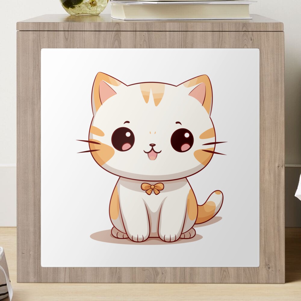 Kawaii Bread Cat Sticker for Sale by Lily mae