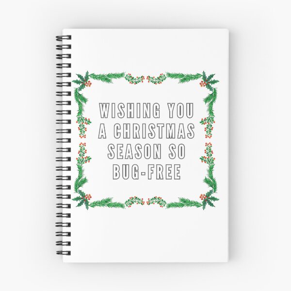Item preview, Wishing You A Christmas Season So Bug Free Funny Christmas Gifts For Programmer designed and sold by EwelelleDesign.