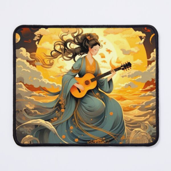 Item preview, Girl playing a guitar clothes designed and sold by loganjafarov.