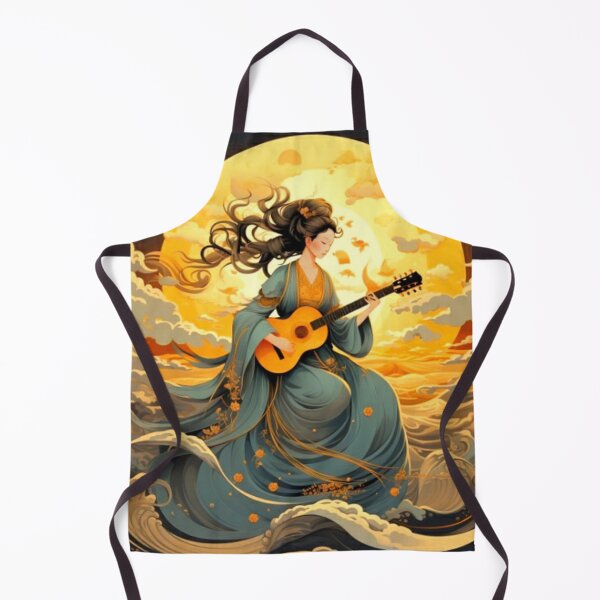 Item preview, Girl playing a guitar clothes designed and sold by loganjafarov.