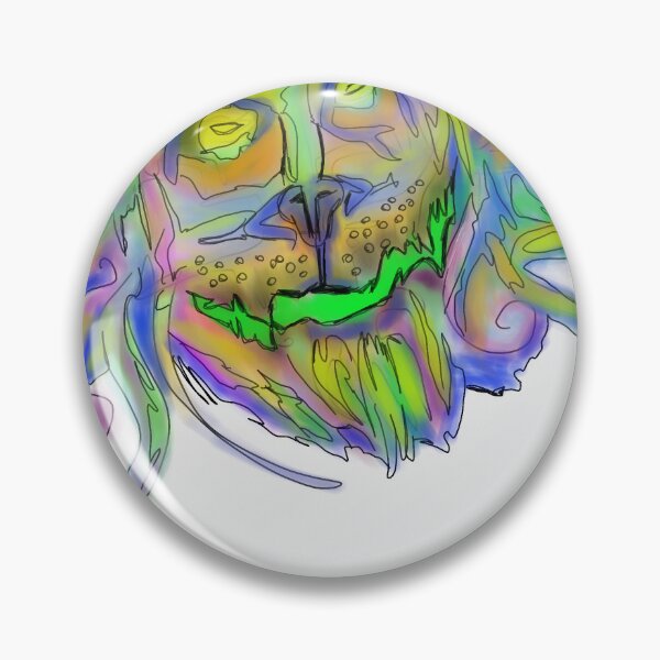 Item preview, Happy trippy wolf designed and sold by Benjamin Sabatier.