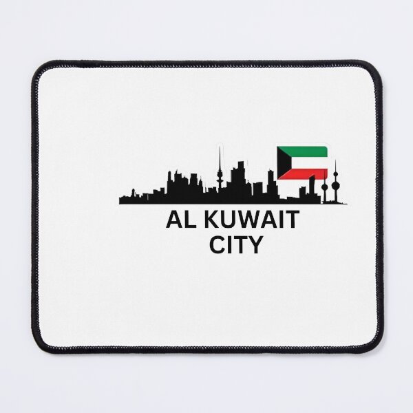 Item preview, Kuwait City skyline Art middle east, designed and sold by ANNINOART ⭐⭐⭐⭐⭐.