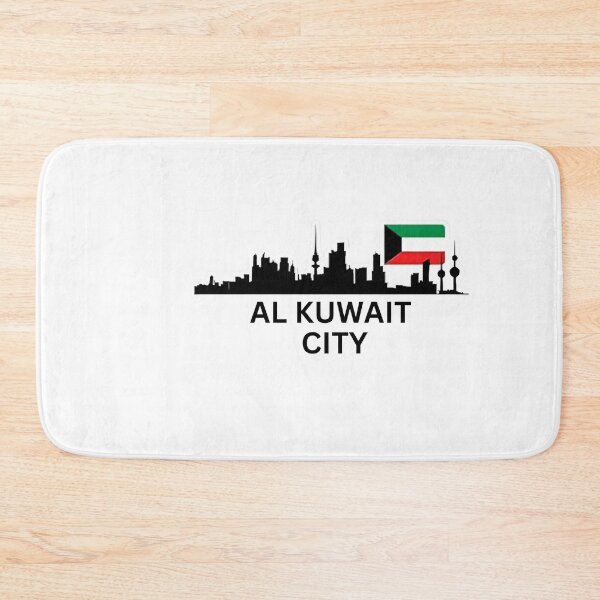 Item preview, Kuwait City skyline Art middle east, designed and sold by ANNINOART ⭐⭐⭐⭐⭐.