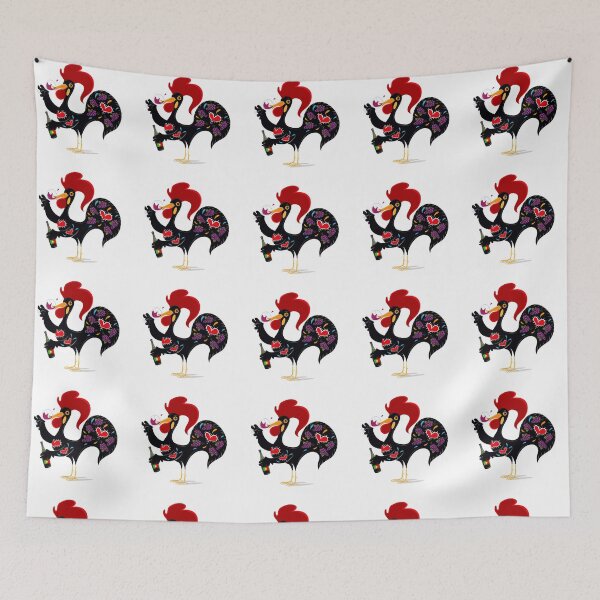 Item preview, Portuguese Rooster Drinking Wine designed and sold by QuintaDaEstrela.