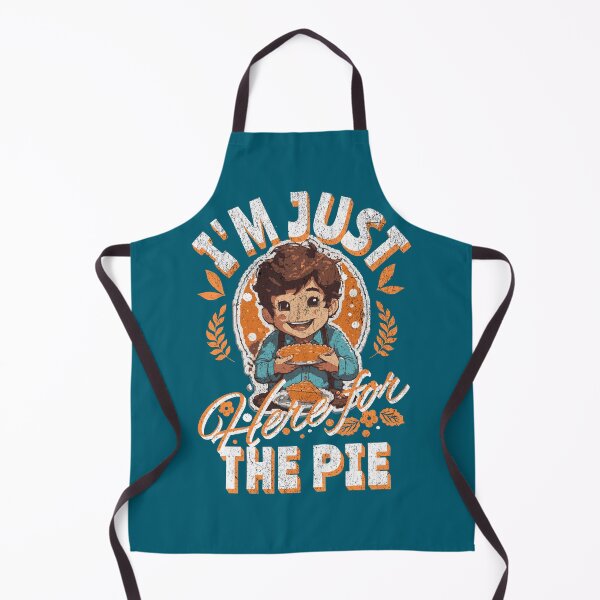 Item preview, I'm Just Here for the Pie – the ultimate Thanksgiving attire designed and sold by Tee-Craftify.