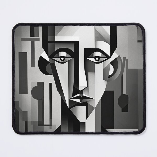 Item preview, Haunting Zombie Portrait Bauhaus Art designed and sold by ArtificialGenes.