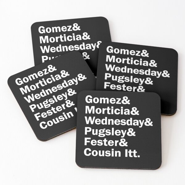 Item preview, Funny Names x Addams Family designed and sold by 3dmuckychris.
