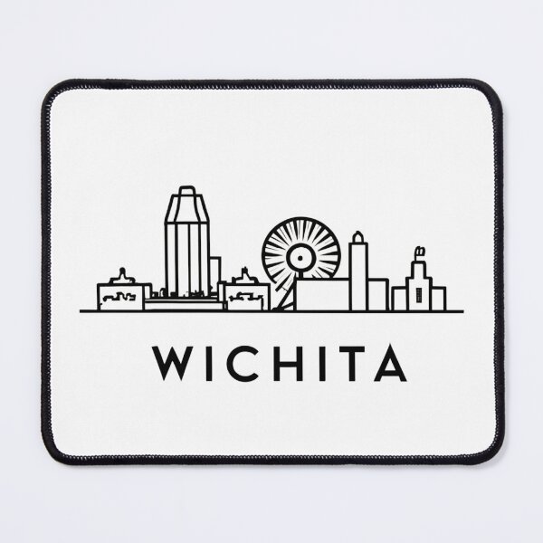 Artikelvorschau, Wichita, Kansas | Minimalistische Kunst entworfen und verkauft von CircinusStore.