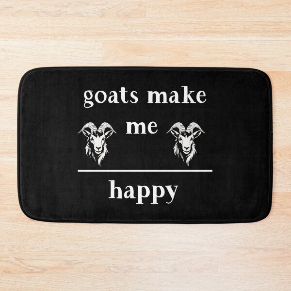 Item preview, Goats Make Me Happy designed and sold by LudwikeArts.