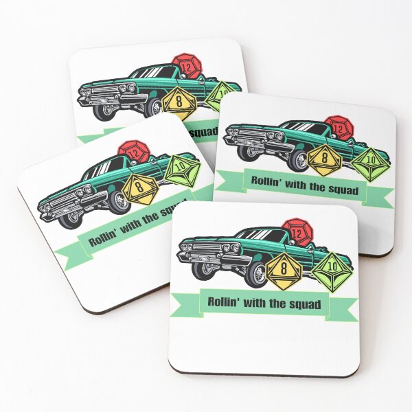 Item preview, Rollin' with the squad designed and sold by ChaosTees.