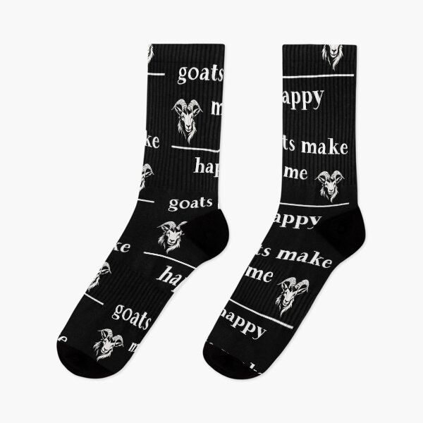 Item preview, Goats Make Me Happy designed and sold by LudwikeArts.