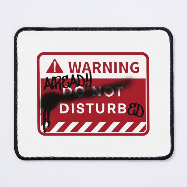 Item preview, Warning, disturbed individual! designed and sold by EmmaAtTheMovies.