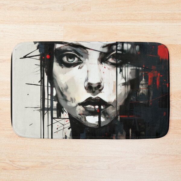 Item preview, Haunting Zombie Portrait Bauhaus Art designed and sold by ArtificialGenes.