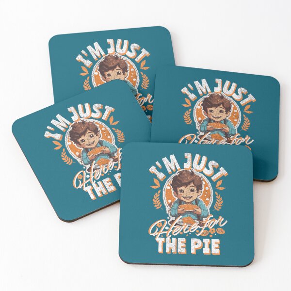 Item preview, I'm Just Here for the Pie – the ultimate Thanksgiving attire designed and sold by Tee-Craftify.