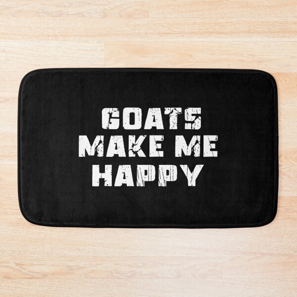 Item preview, Goats Make Me Happy designed and sold by LudwikeArts.