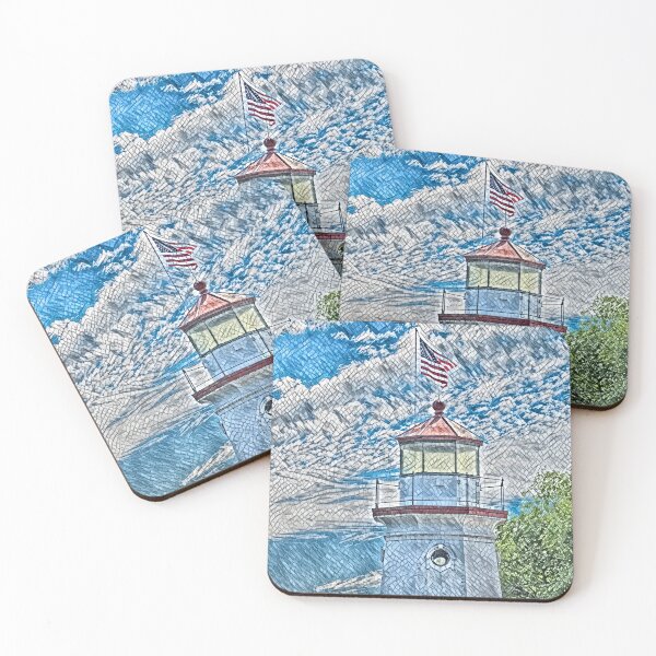 Item preview, Cheboygan Crib Lighthouse designed and sold by Photography2Art.