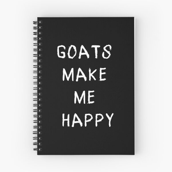 Item preview, Goats Make Me Happy designed and sold by LudwikeArts.