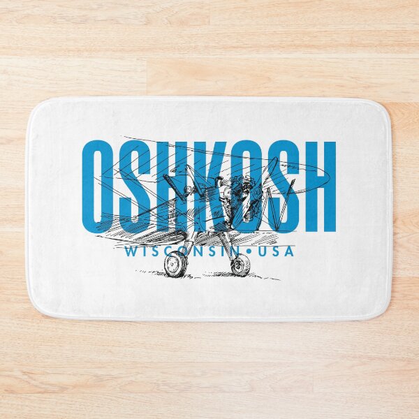 Item preview, Oshkosh Wisconsin Vintage Airplane Design designed and sold by Futurebeachbum.