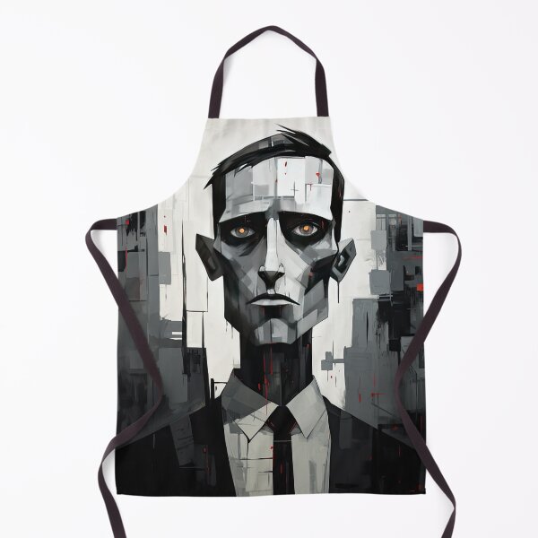 Item preview, Haunting Zombie Portrait Bauhaus Art designed and sold by ArtificialGenes.