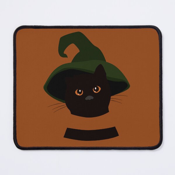 Item preview, The Black Cat on Halloween Night designed and sold by Bimbombam.