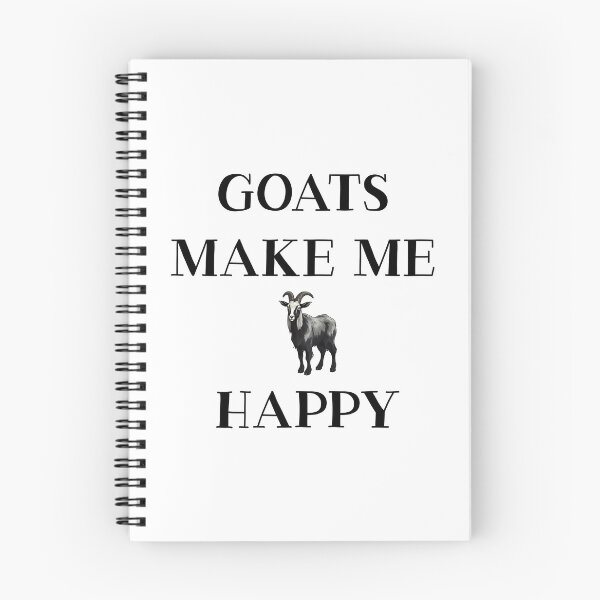 Item preview, Goats Make Me Happy designed and sold by LudwikeArts.