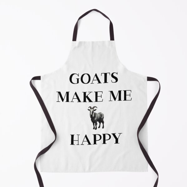 Item preview, Goats Make Me Happy designed and sold by LudwikeArts.